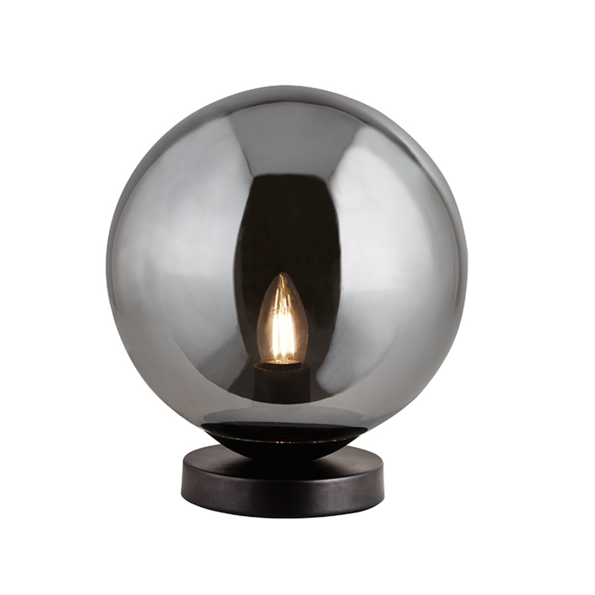 Tafellamp Amsterdam Zwart - Glas - DOK 2