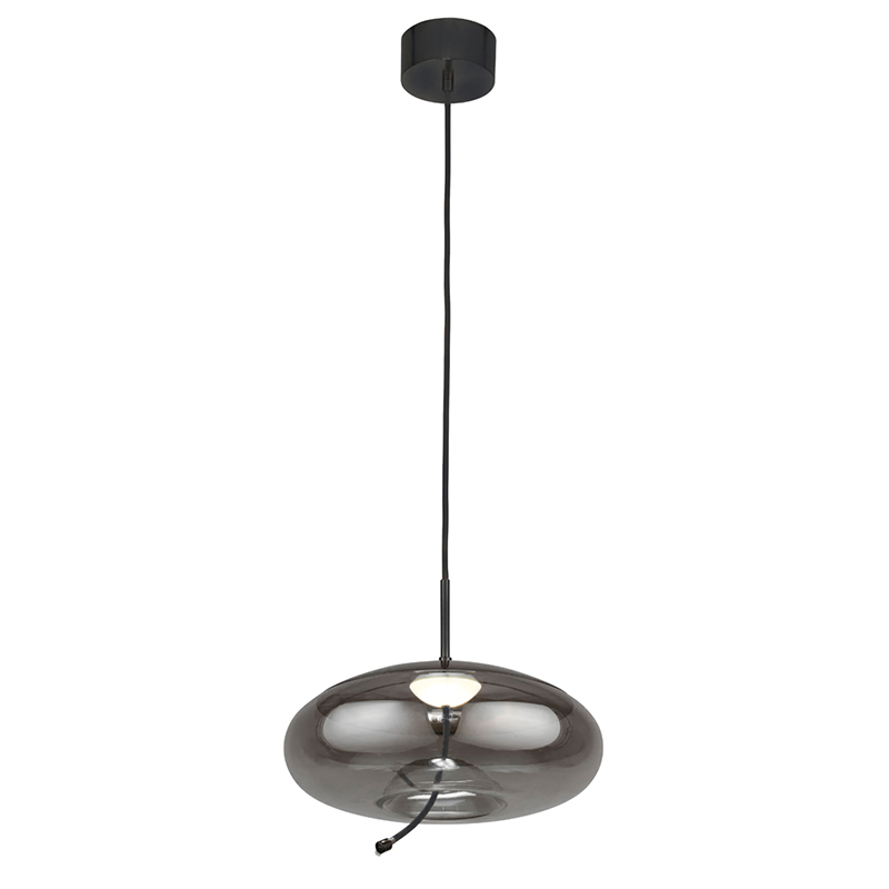 Hanglamp Lisbon Zwart - Glas - DOK 2