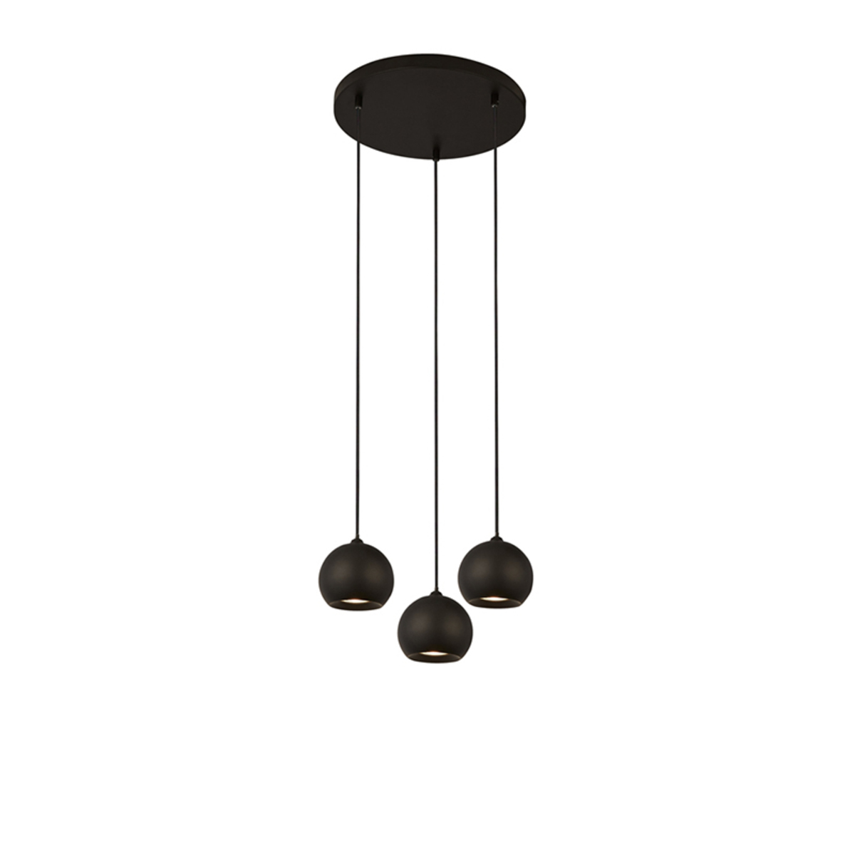 Hanglamp Eindhoven Zwart - Metaal - DOK 2