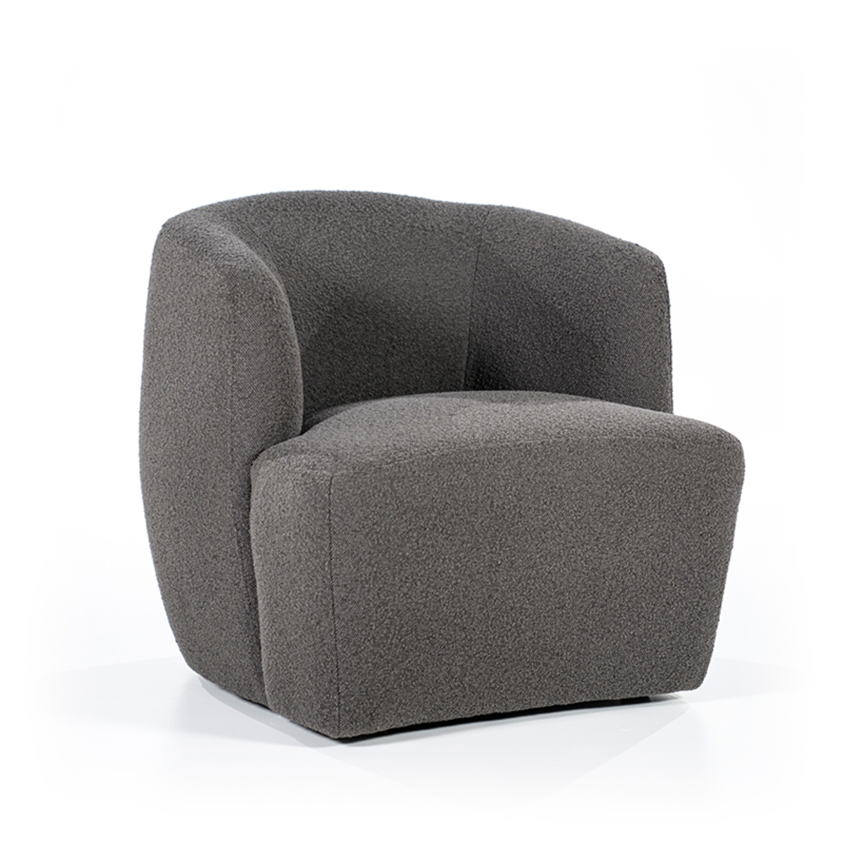 Fauteuil Charlotte Grijs - Stof - Eleonora