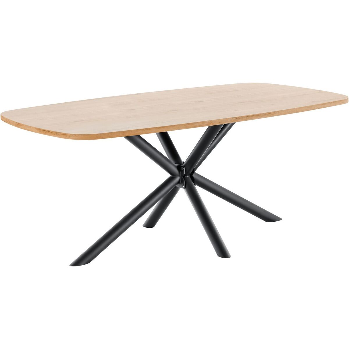 Eetkamertafel Levado - Bruin - Hout - Modern - Profijt Meubel