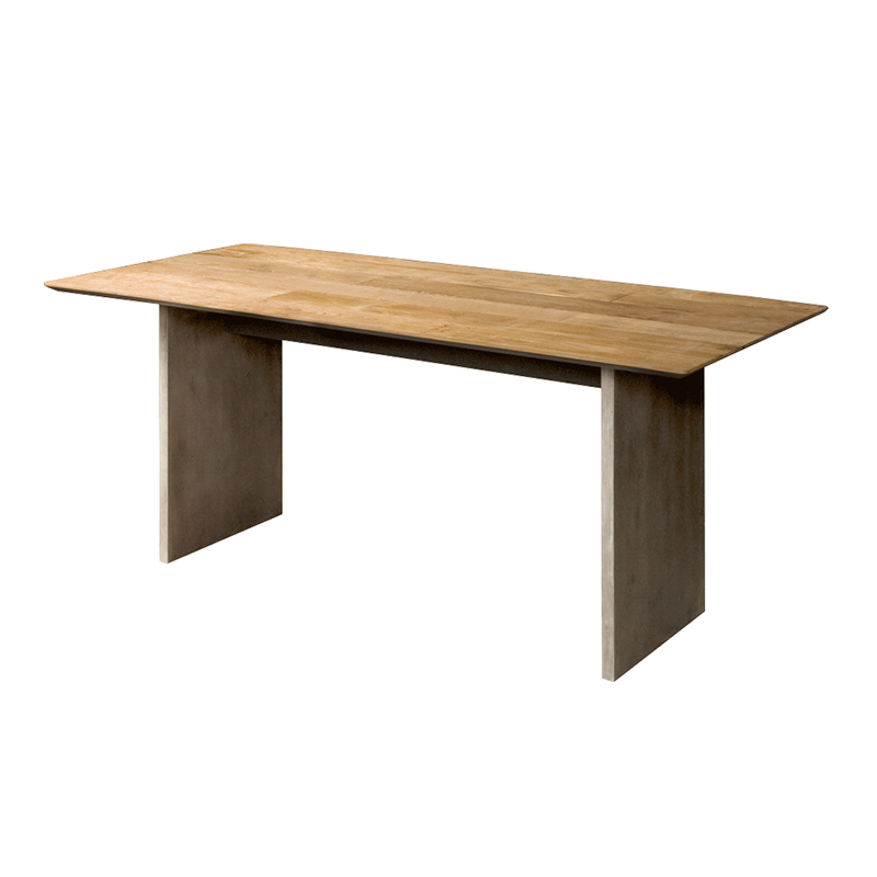 Eetkamertafel Dijon Bruin Koper - Teak - DOK 2 Rustique