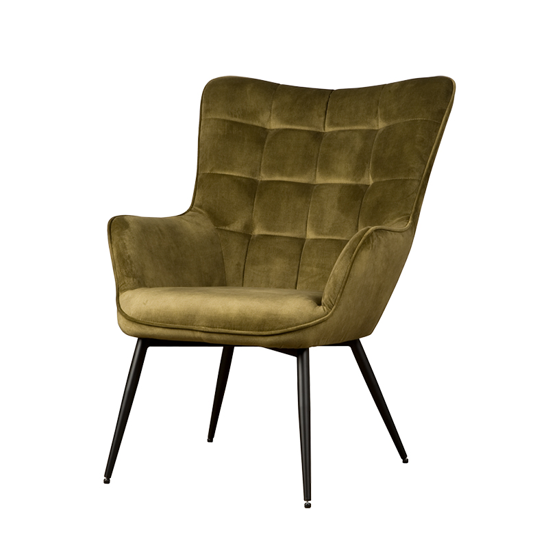Fauteuil Badia Groen - Stof - DOK 2 Cosy