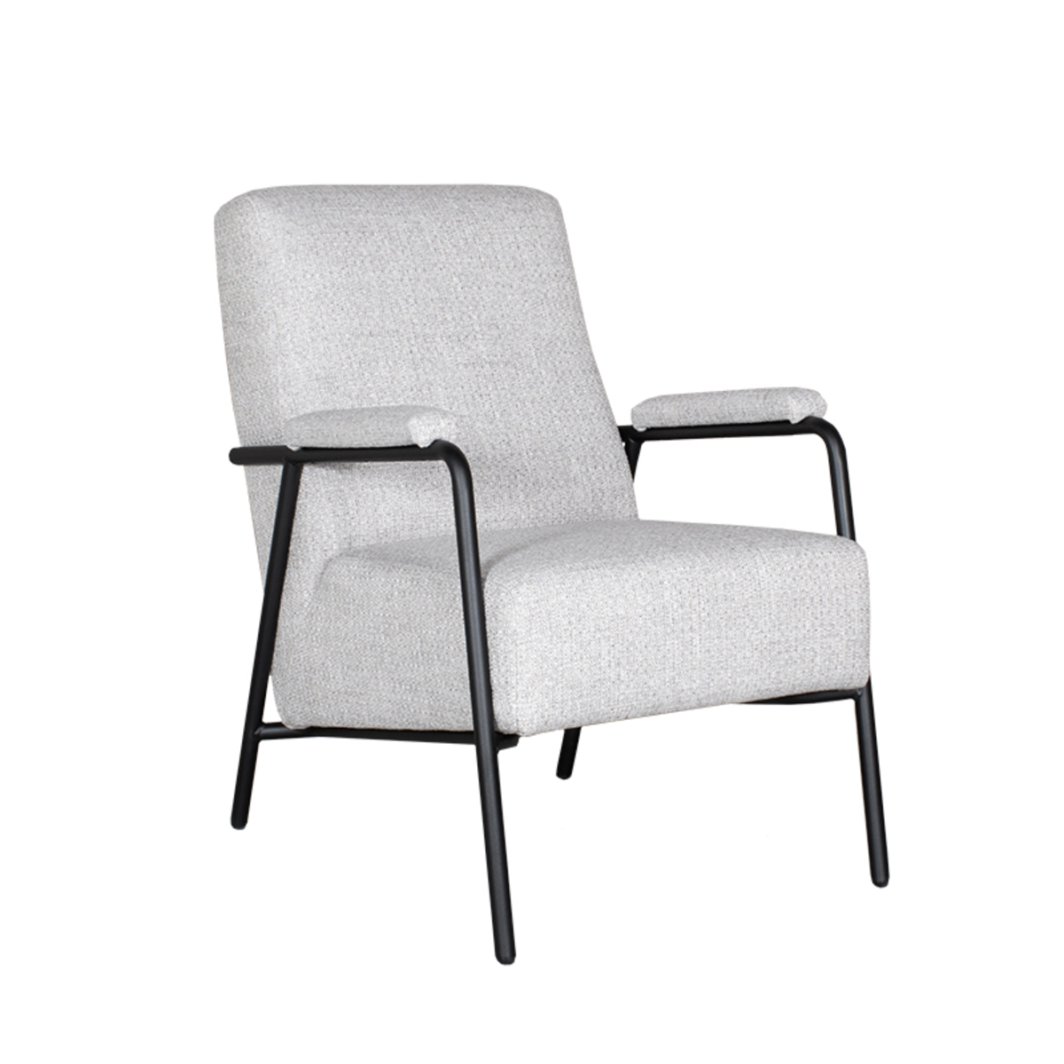 Fauteuil Luka Grijs - Stof - DOK 2