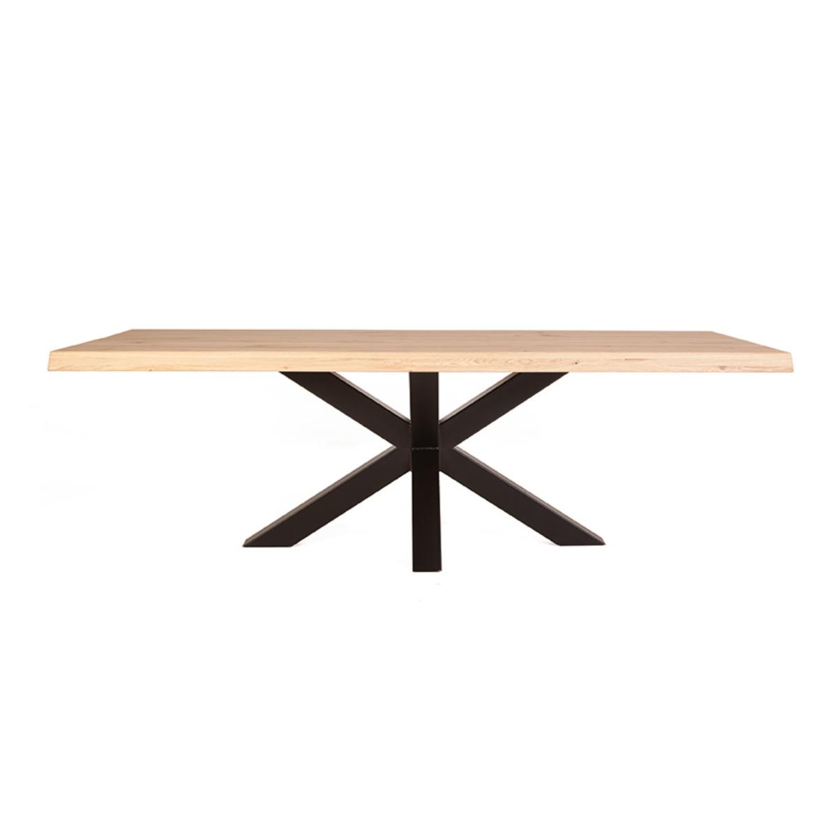 Eetkamertafel Boomstamtafel Eiken Naturel - Eiken - Eleonora