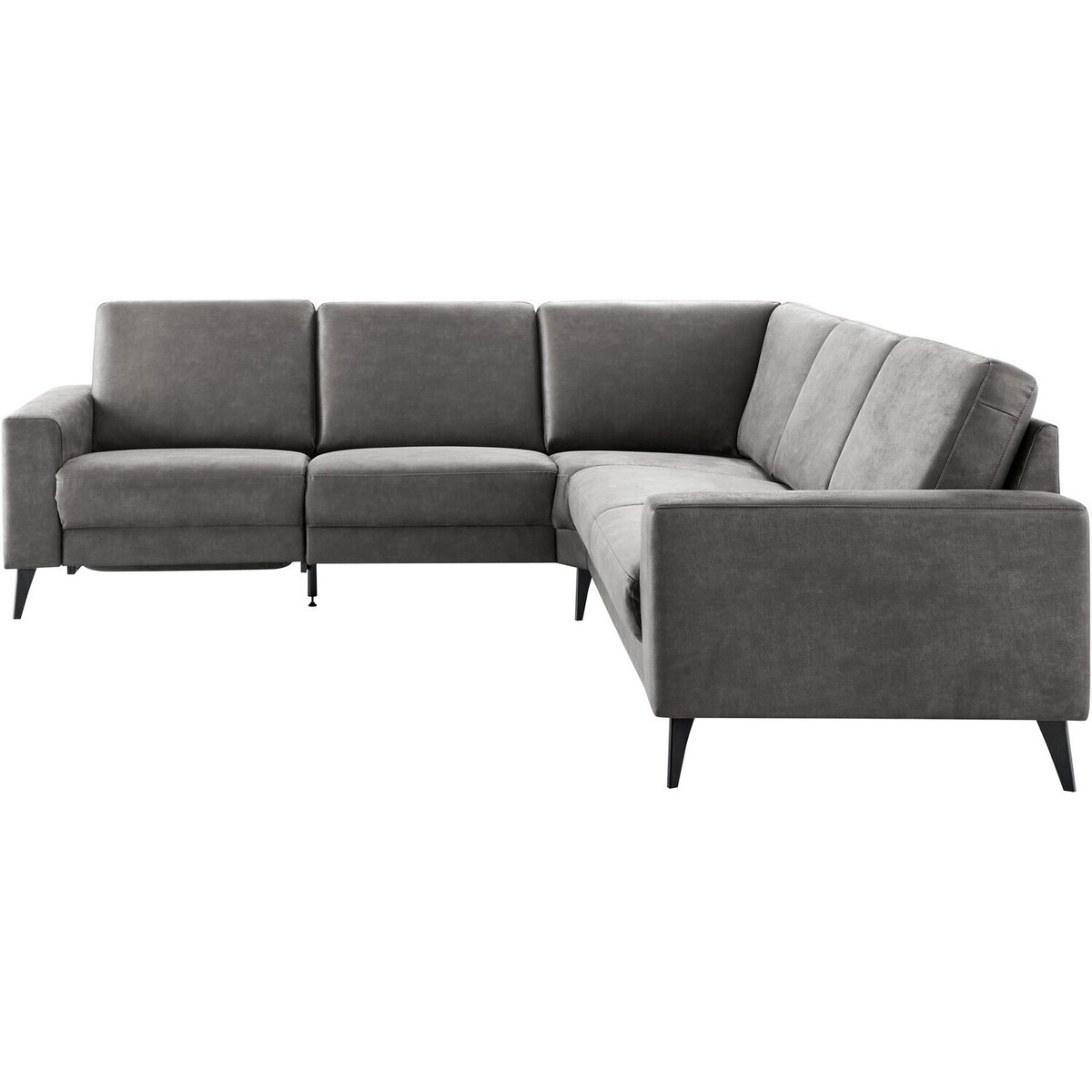 Hoekbank Nyborg - - Grijs - Stof - Modern - Profijt Meubel