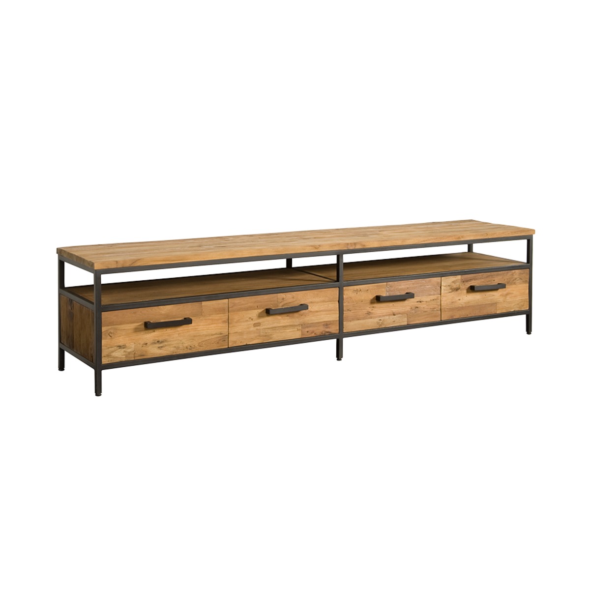 Tv-meubel Livorno Naturel Hout - Teak - DOK 2 Essentials