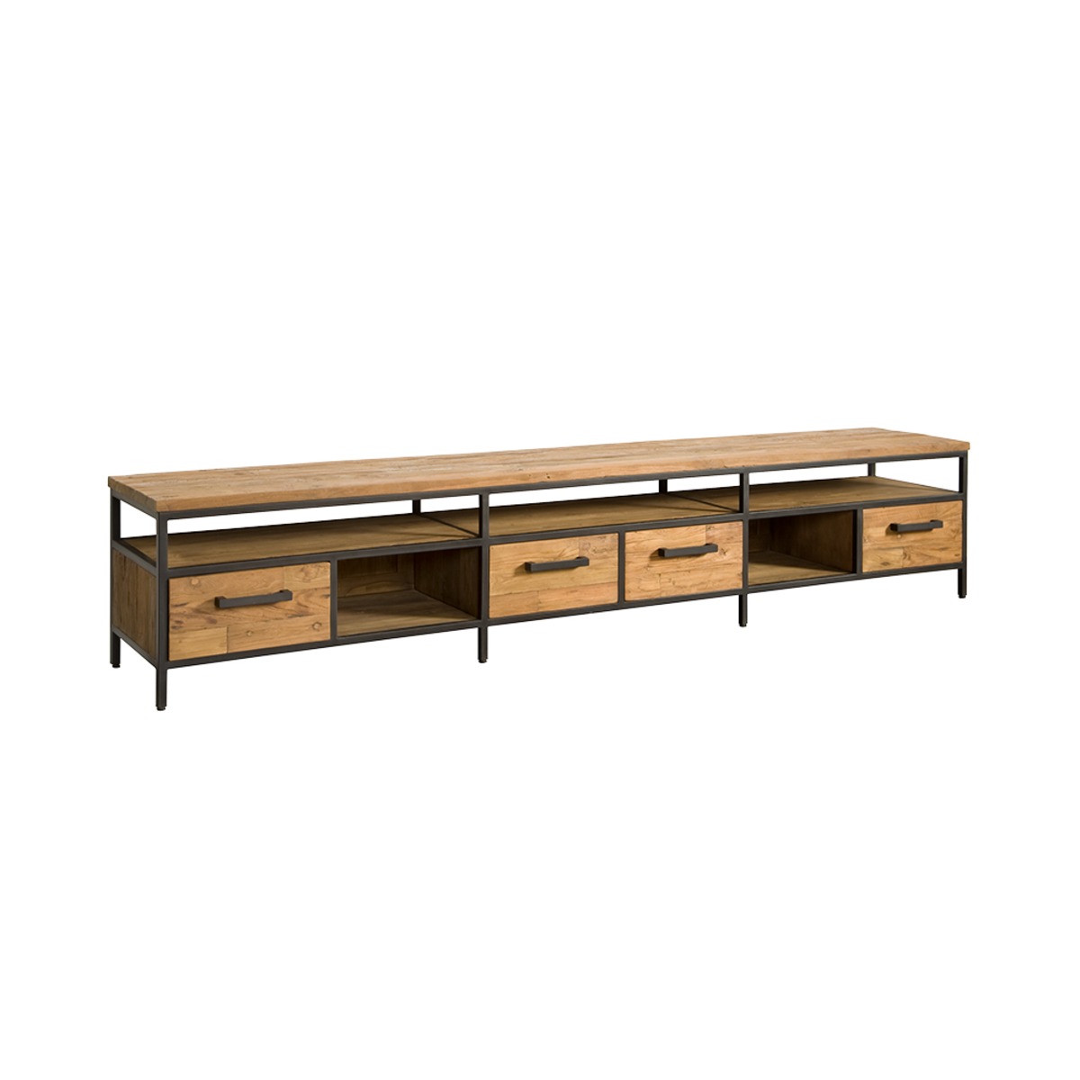 Tv-meubel Livorno Naturel Hout - Teak - DOK 2 Essentials