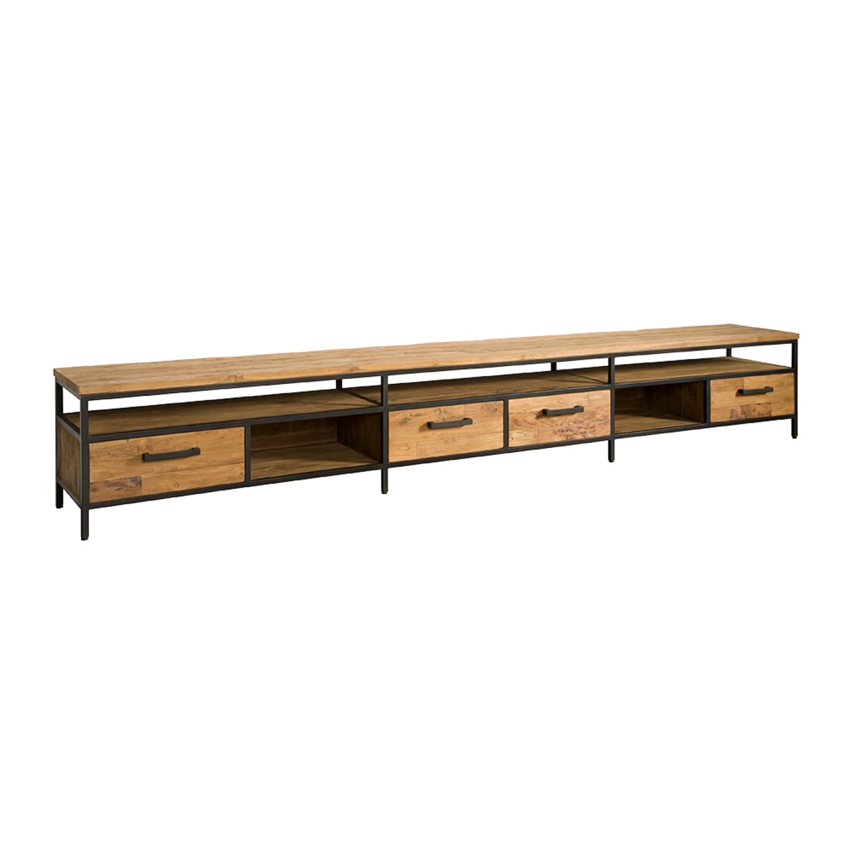 Tv-meubel Livorno Naturel Hout - Teak - DOK 2 Essentials