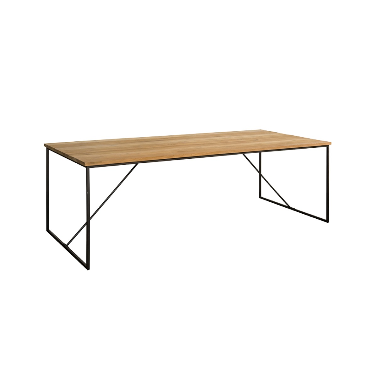 Eetkamertafel Felino Bruin Hout - Teak - DOK 2 Rustique