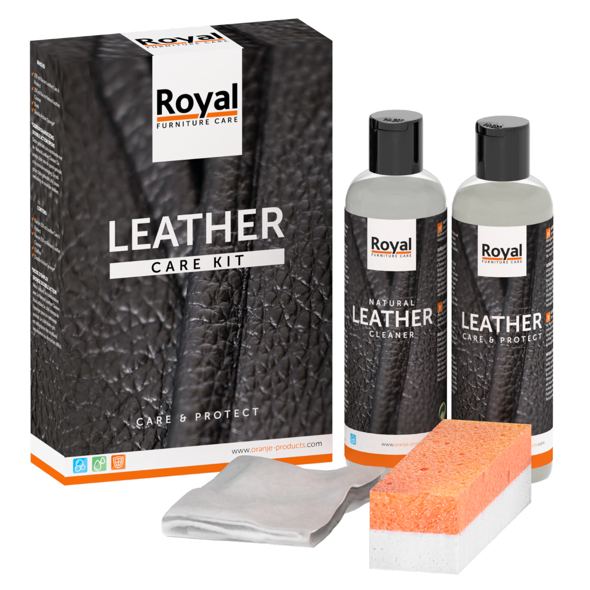 Onderhoudsartikelen Leather Care Kit Transparant  - Leder