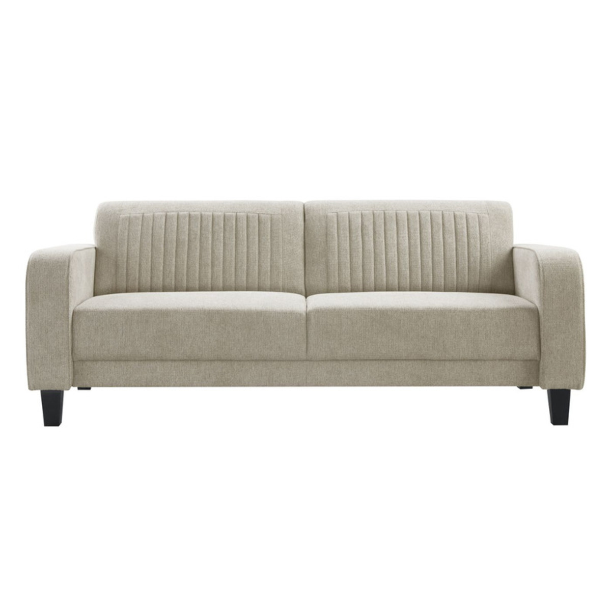 Bank Mills - Beige - Stof - Modern - Profijt Meubel