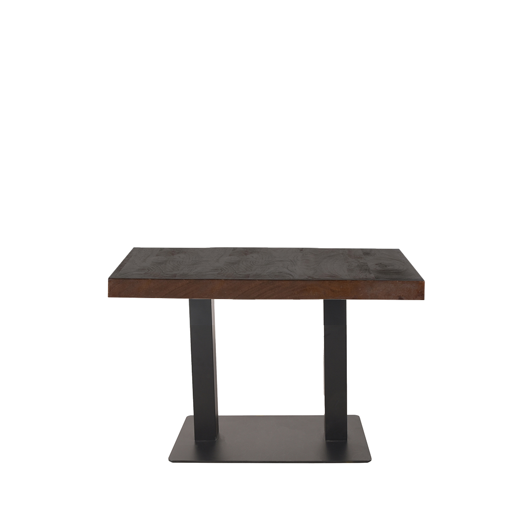 Bartafel Bartafel - Espresso - Mangohout - Industrieel - LABEL51