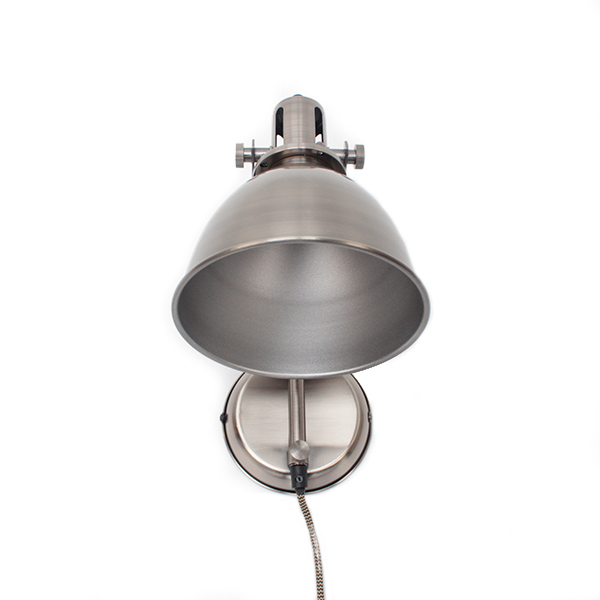 Wandlamp Spot Grijs Zilver - Metaal - LABEL51