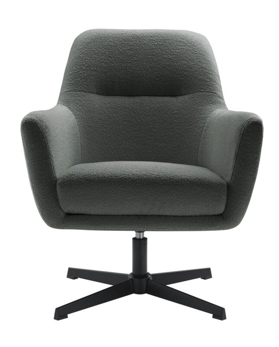 Fauteuil Tarkio - Armleuning - Antraciet - Stof - Modern - Profijt Meubel