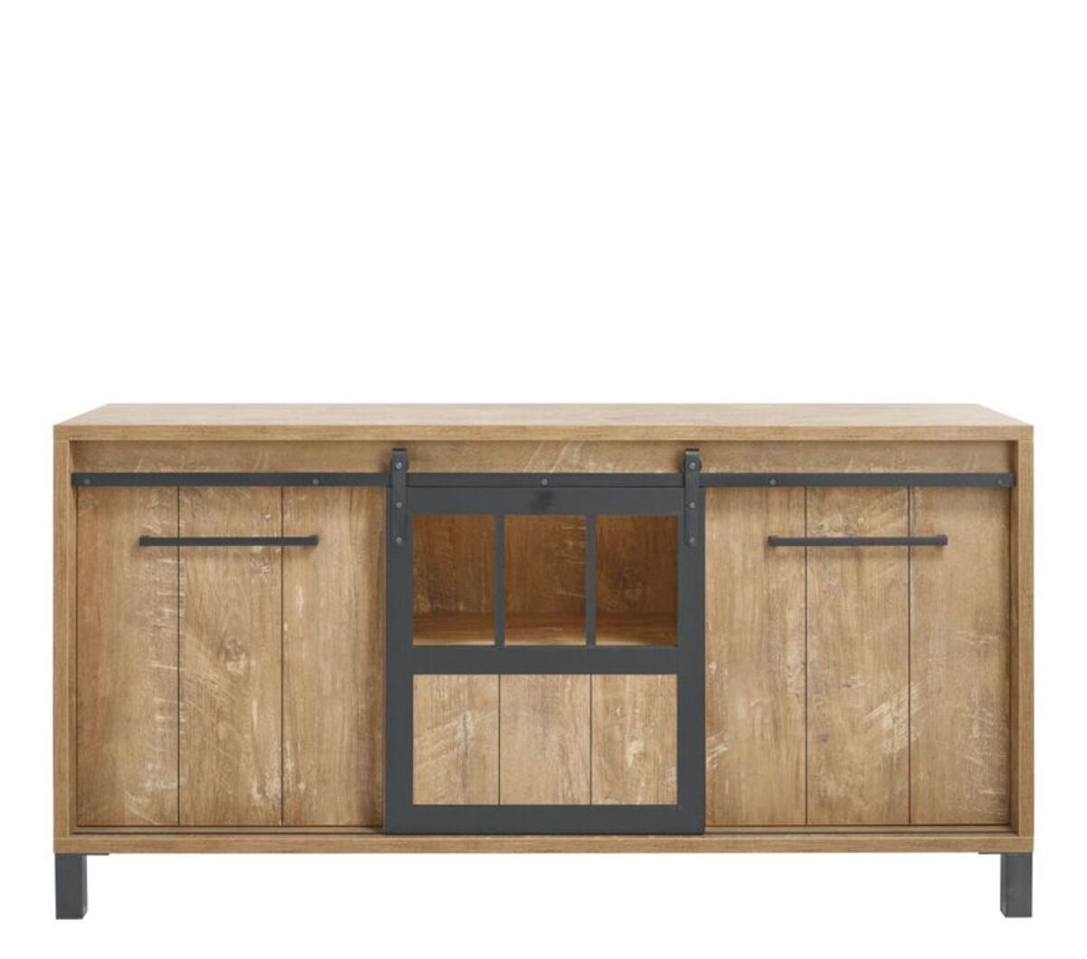 Dressoir Alva - Bruin - Hout - Modern - Profijt Meubel