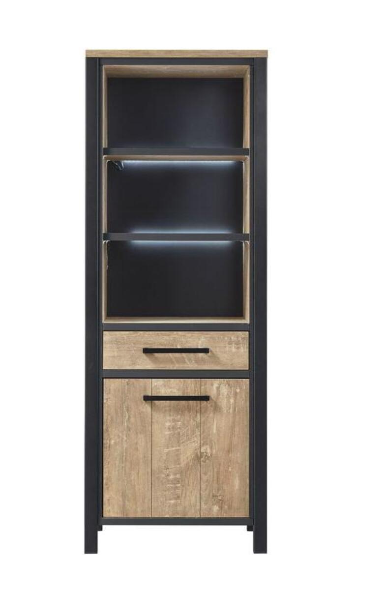 Boekkast Mendiga - Bruin - Hout - Modern - Profijt Meubel