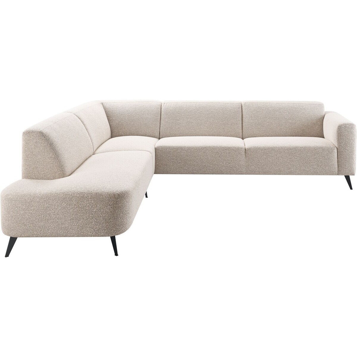 Hoekbank Micco - - Beige - Stof - Modern - Profijt Meubel