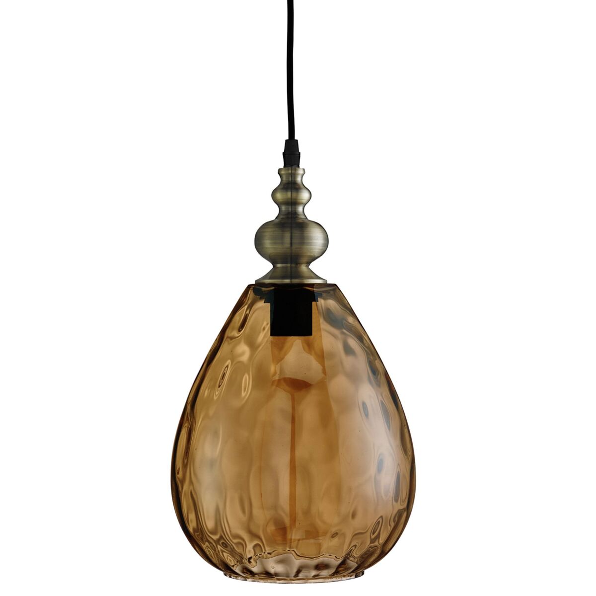 Hanglamp Dex Bruin Cognac - Glas - DOK 2
