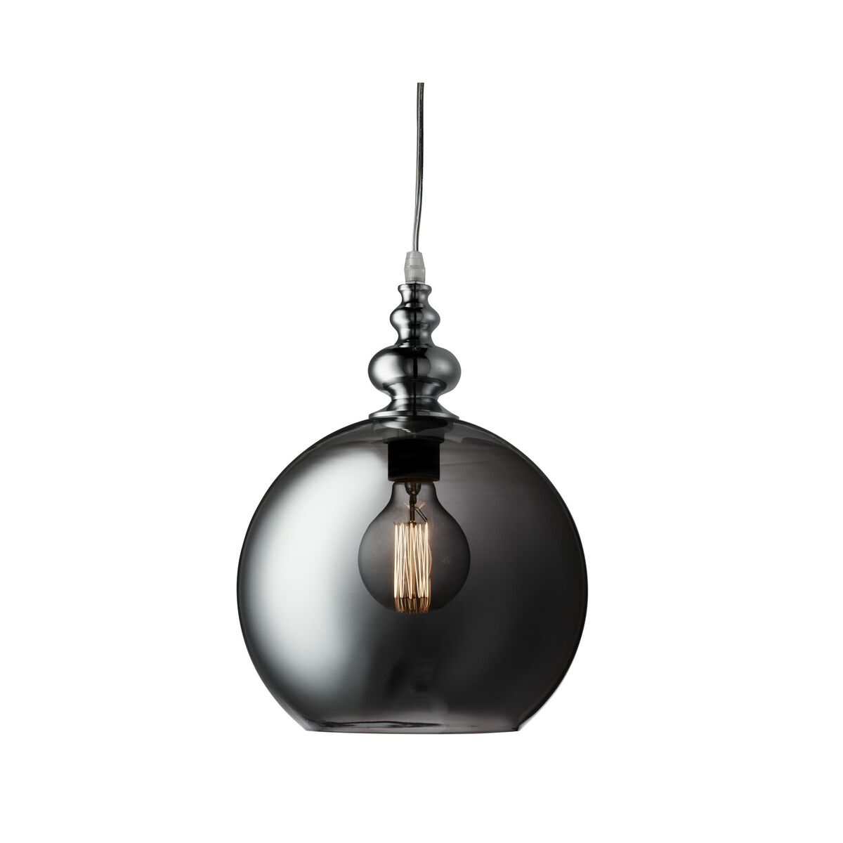 Hanglamp Dex Grijs Antraciet - Glas - DOK 2