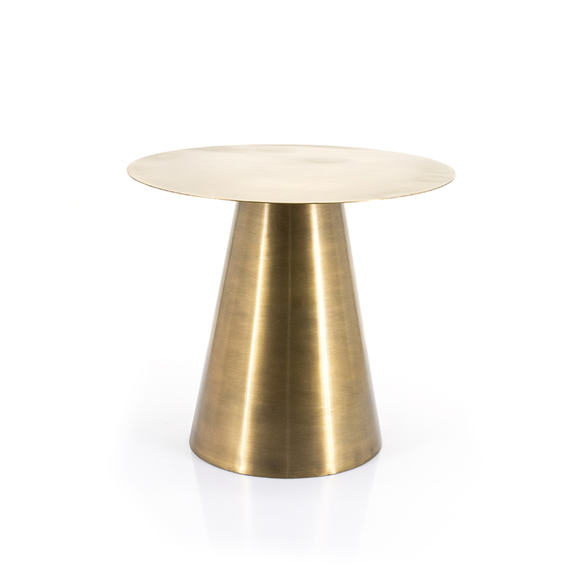 Bijzettafel Mastic Bruin Brons - Metaal - By Boo