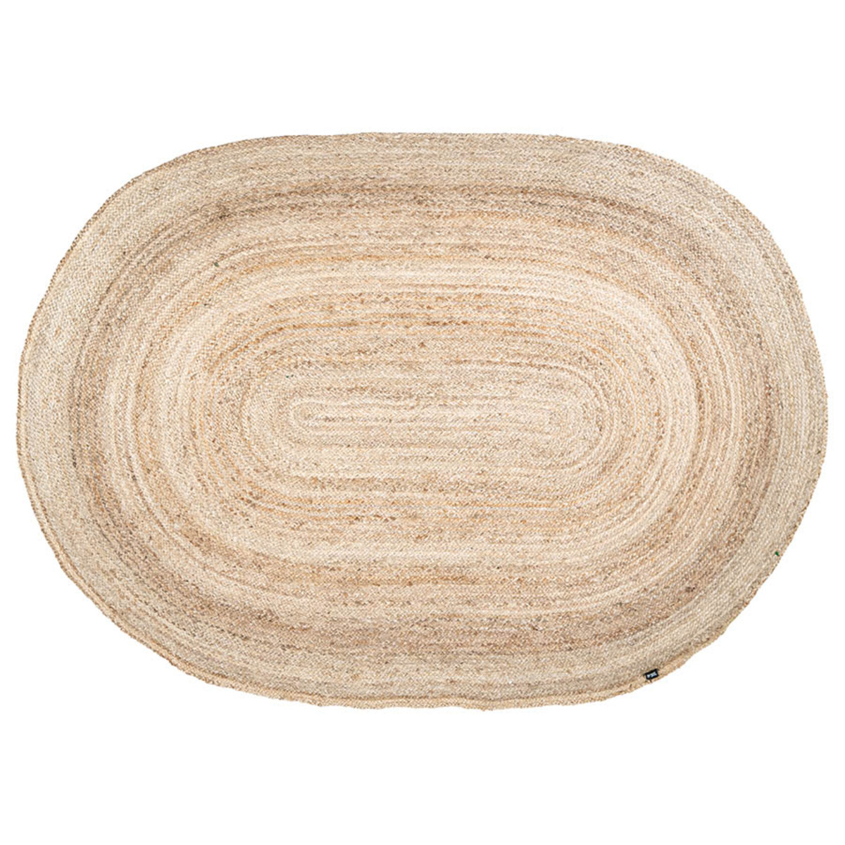 Vloerkleden Ramas Wit Naturel - Jute - By Boo
