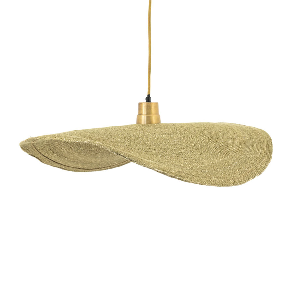 Hanglamp Sola Bruin Naturel - Metaal - By Boo