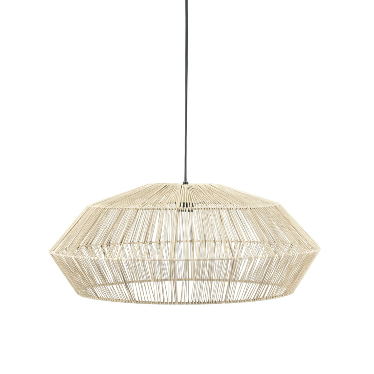 Hanglamp Aya Bruin Naturel - Metaal - By Boo