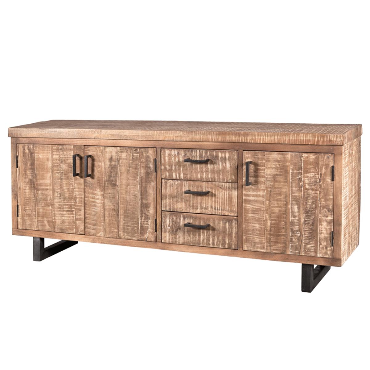 Dressoir Mango Massief Bruin  - Hout - Eleonora