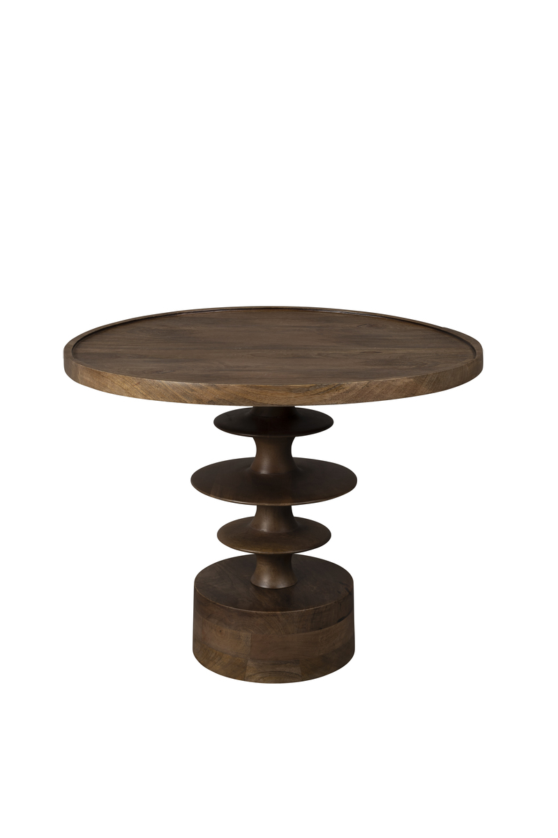 Salontafel Cath Bruin Walnoot - Mangohout - Dutchbone