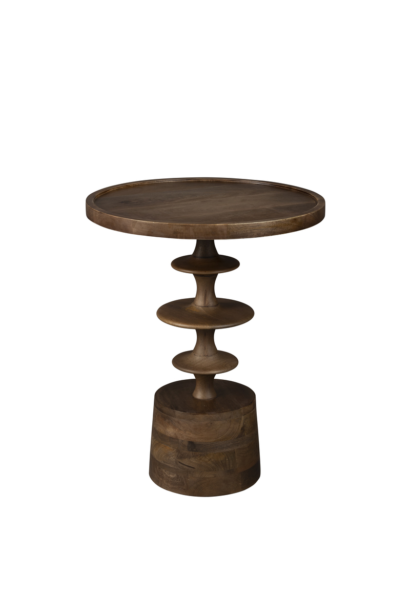 Bijzettafel Cath Bruin Walnoot - Hout - Dutchbone