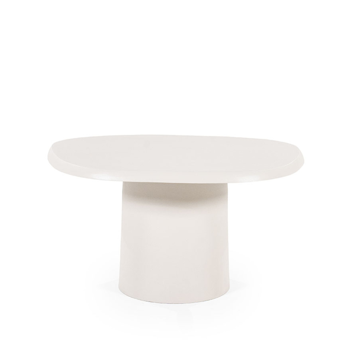 Bijzettafel Sten Bruin Beige - Aluminium - By Boo