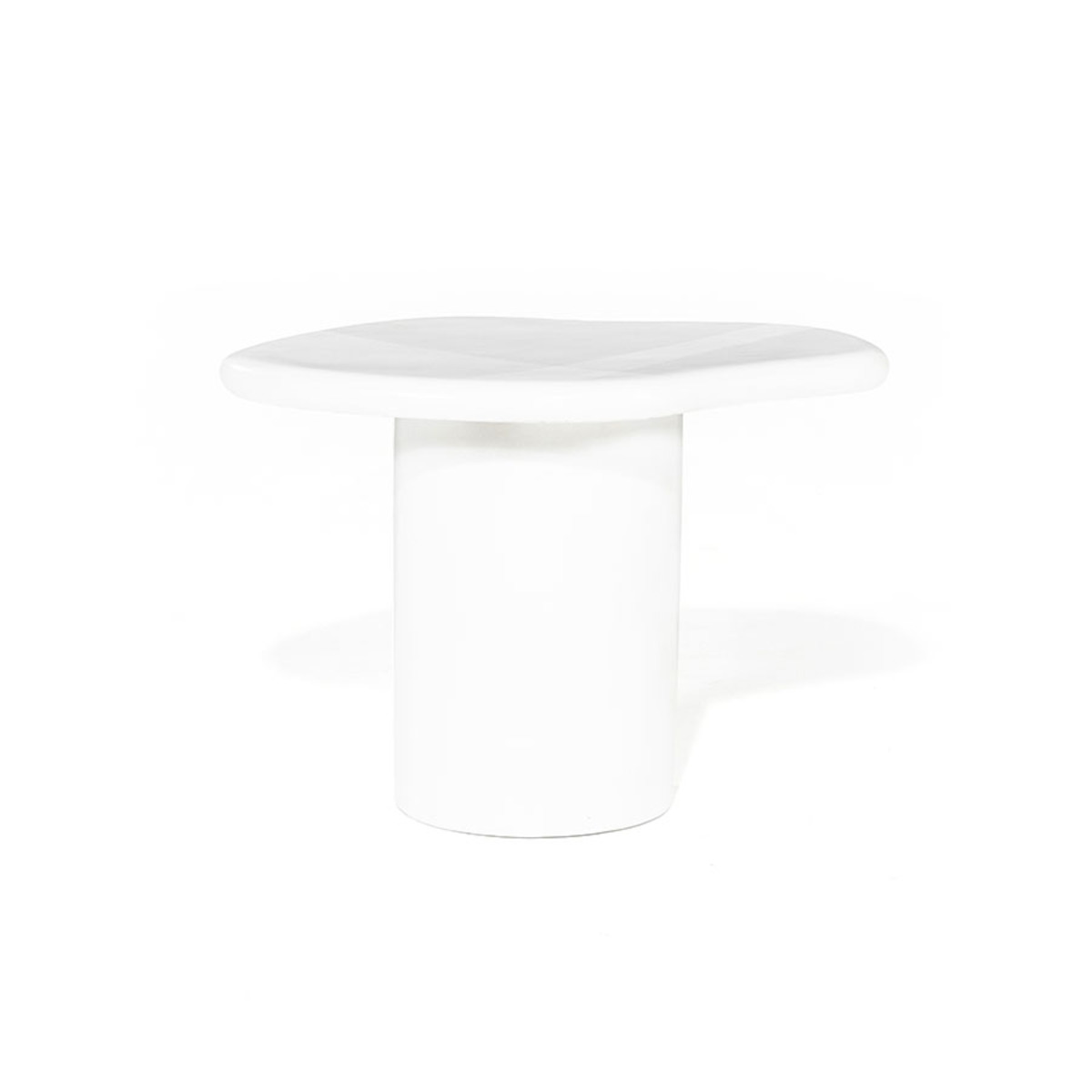 Bijzettafel Seki Wit - Natuurlijk materiaal - By Boo