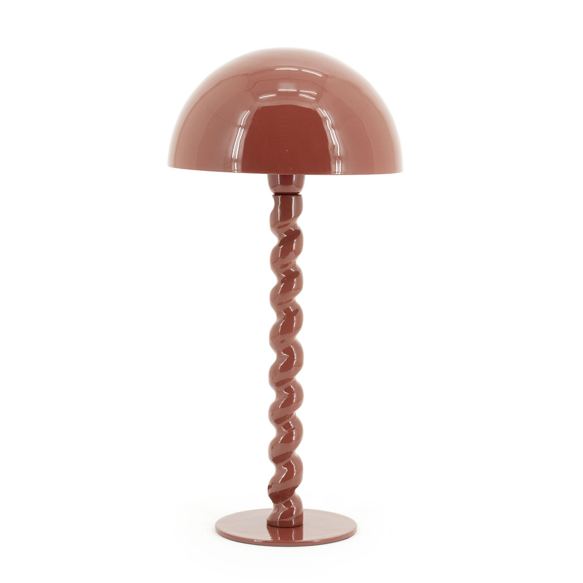 Tafellamp Luox Rood  - Hout - By Boo