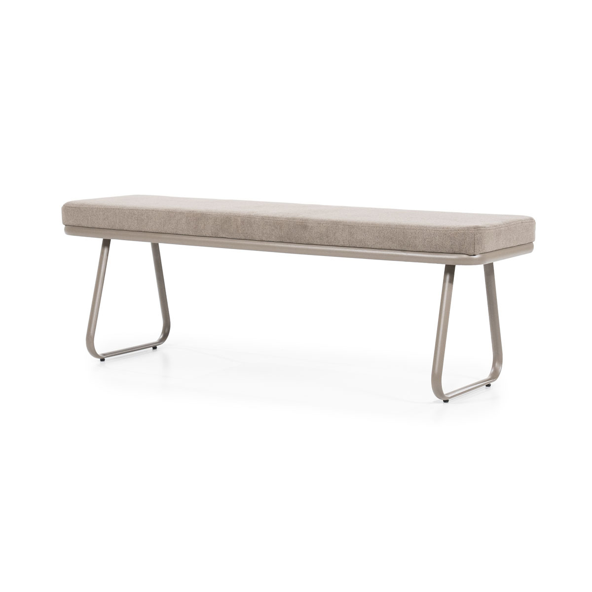 Eetkamerbank Skola Bruin Taupe - Stof - By Boo