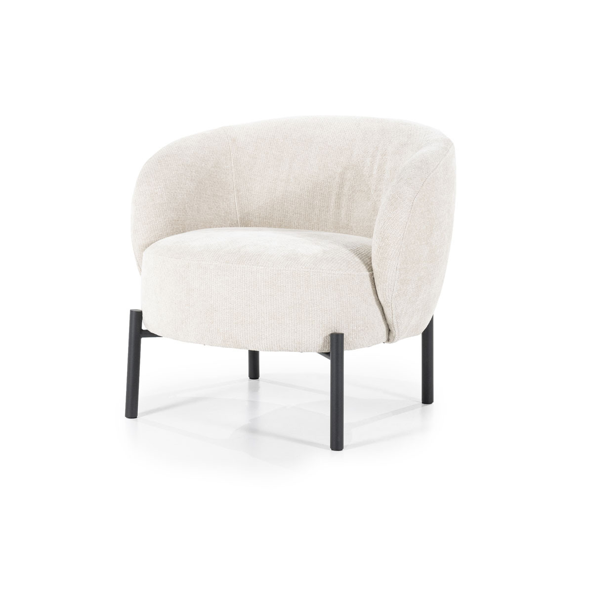 Fauteuil Oasis Bruin Beige - Stof - By Boo