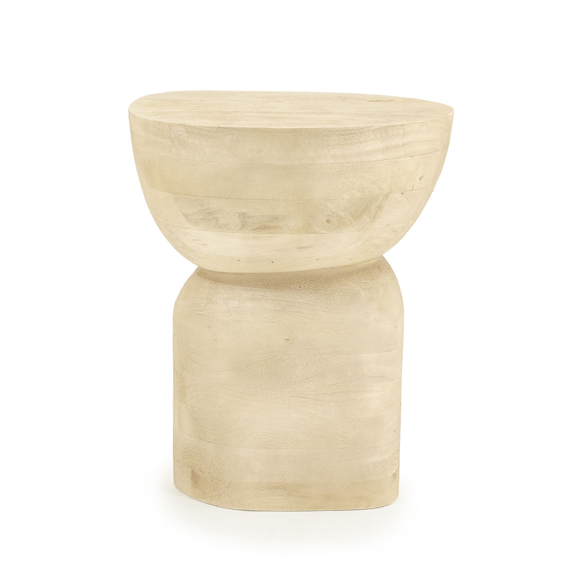 Bijzettafel Cobble Naturel - Hout - By Boo
