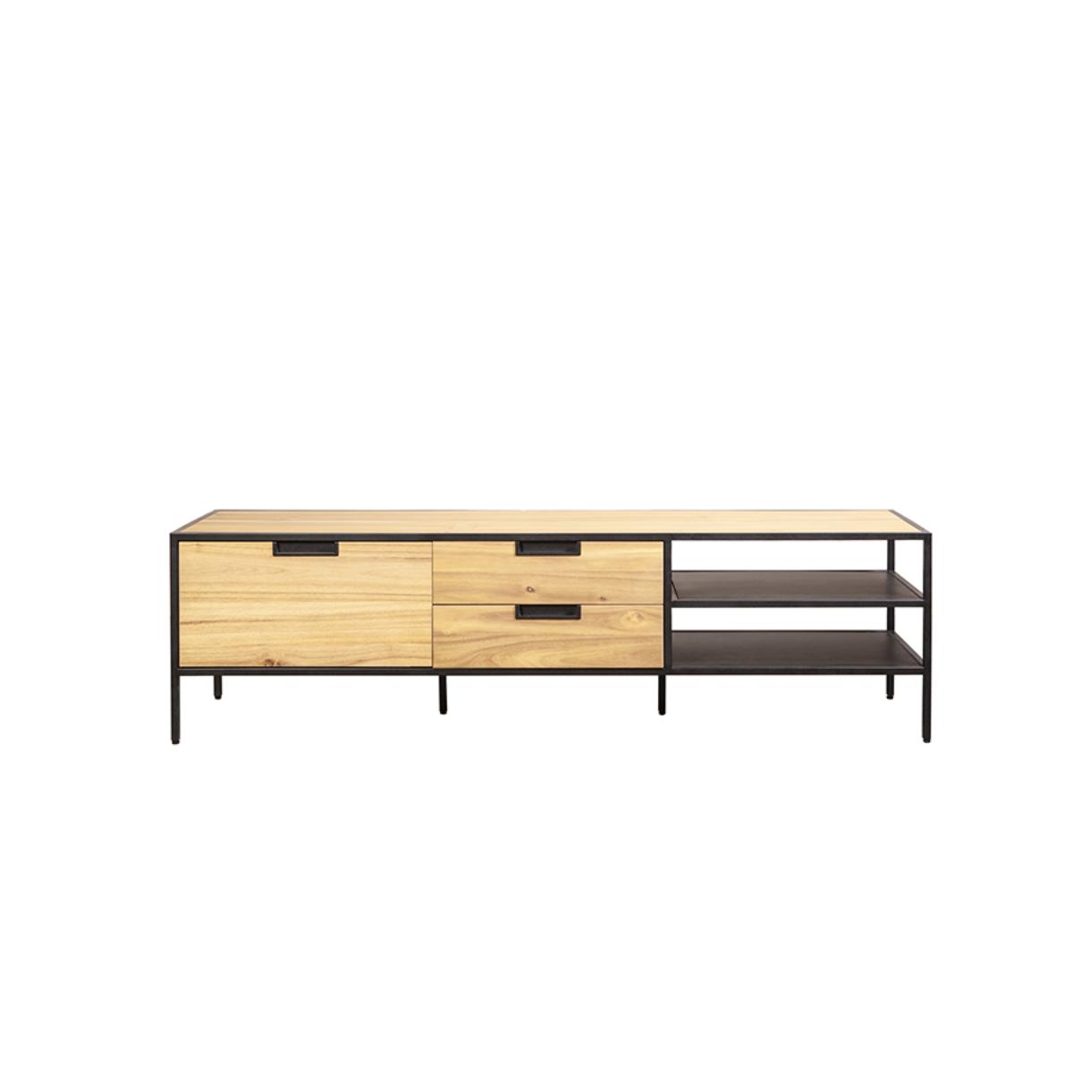 Tv-meubel  Bruin - Acaciahout - Eleonora