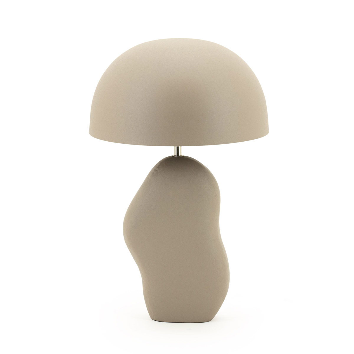 Tafellamp  Bruin Taupe - Metaal - By Boo