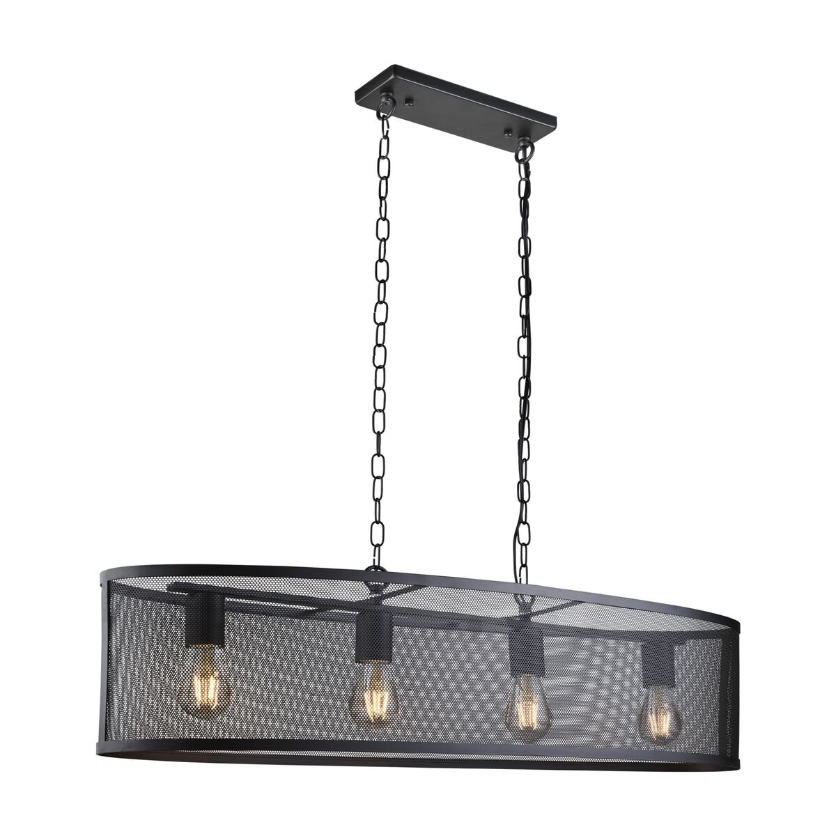 Hanglamp Ryan Zwart - Metaal - DOK 2