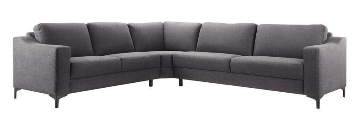 Hoekbank Creon - - Grijs - Stof - Modern - Profijt Meubel