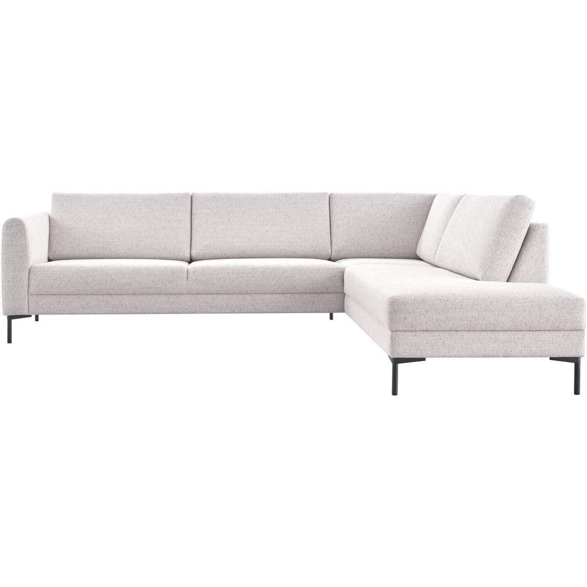 Hoekbank Arluno - - Grijs - Stof - Modern - Profijt Meubel