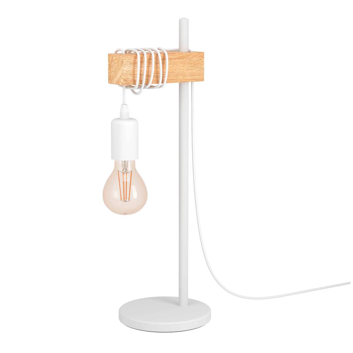 Tafellamp Naturel Hout - Eglo