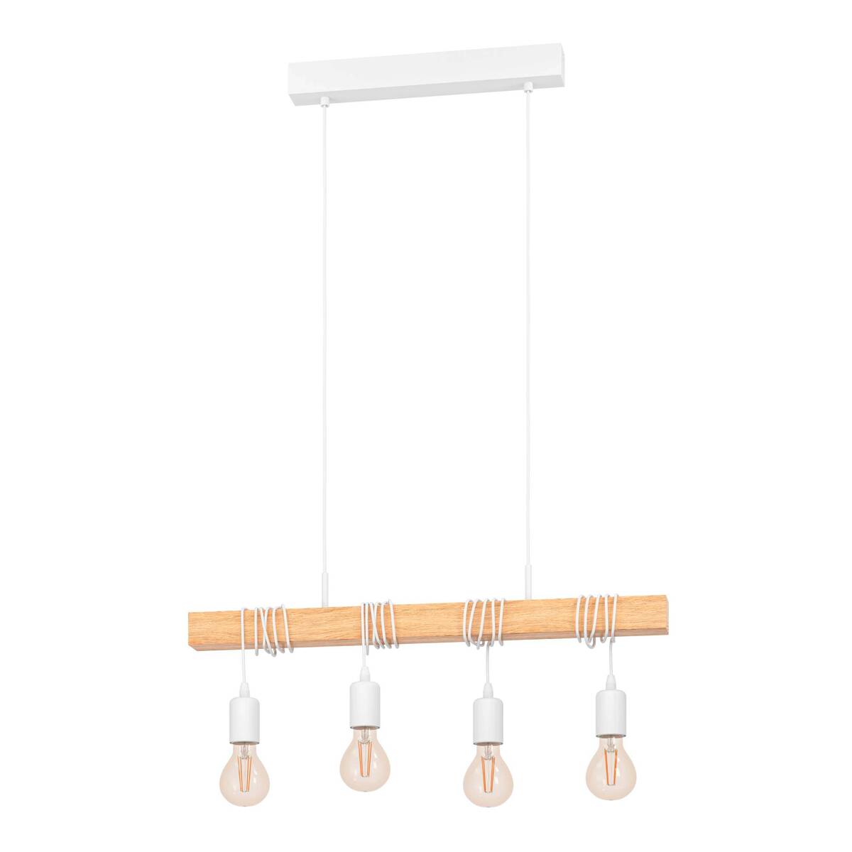 Hanglamp  Naturel Hout - Eglo