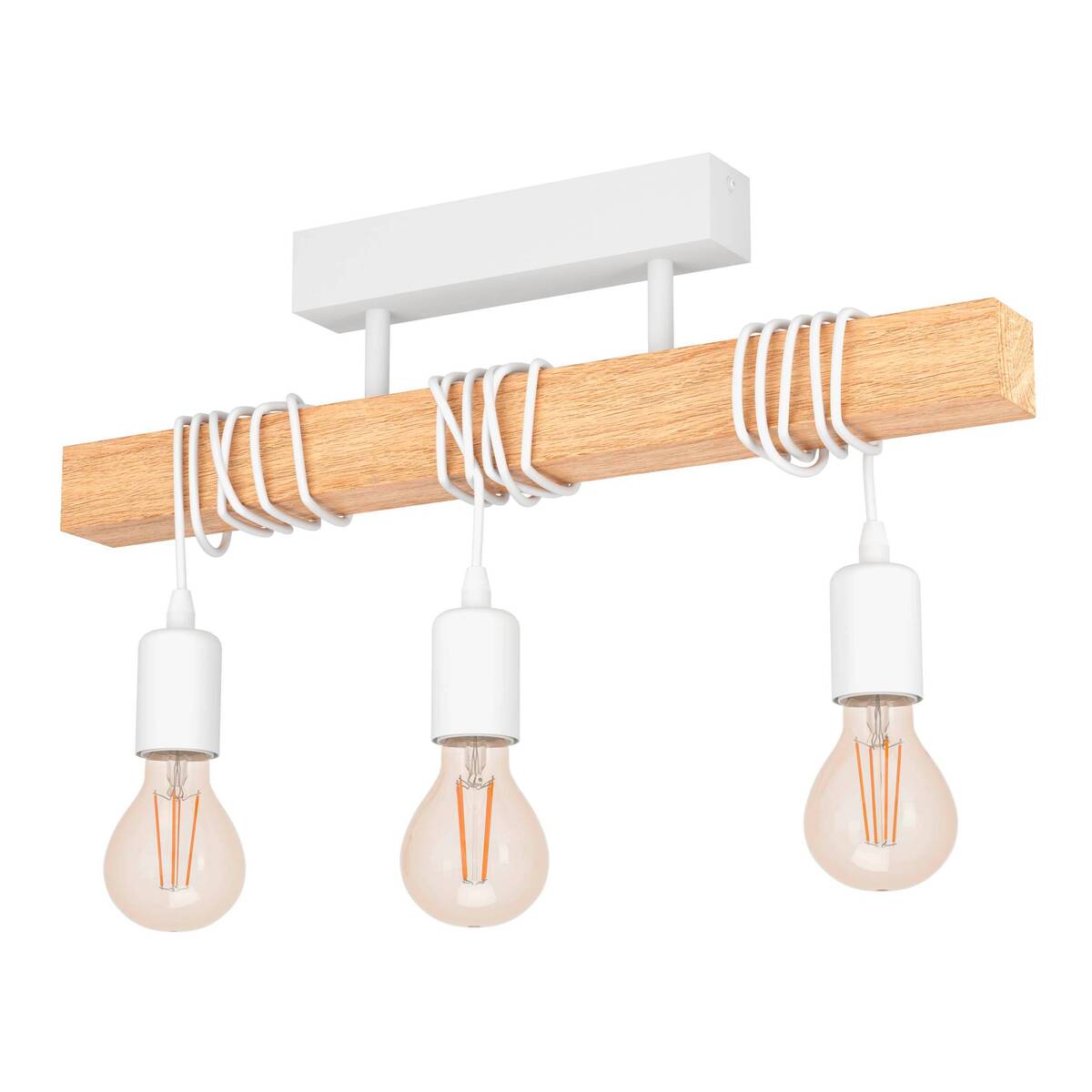 Hanglamp Naturel Hout - Eglo