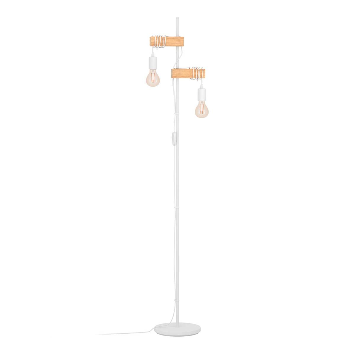Vloerlamp Naturel Hout - Eglo