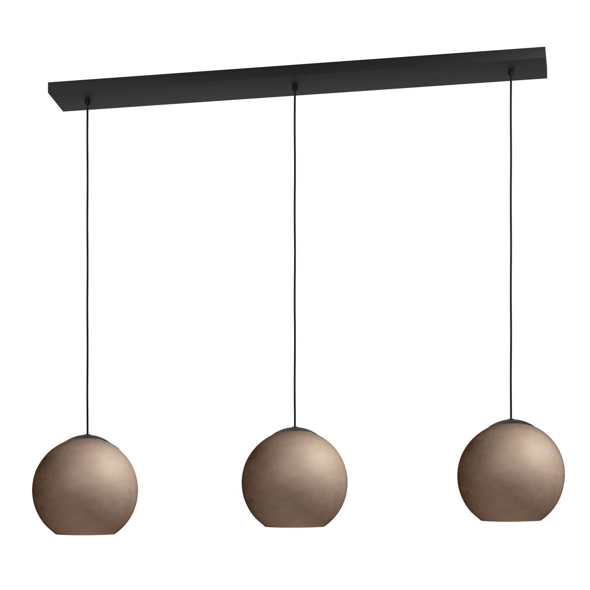 Hanglamp Arangona Zwart - Metaal - Eglo