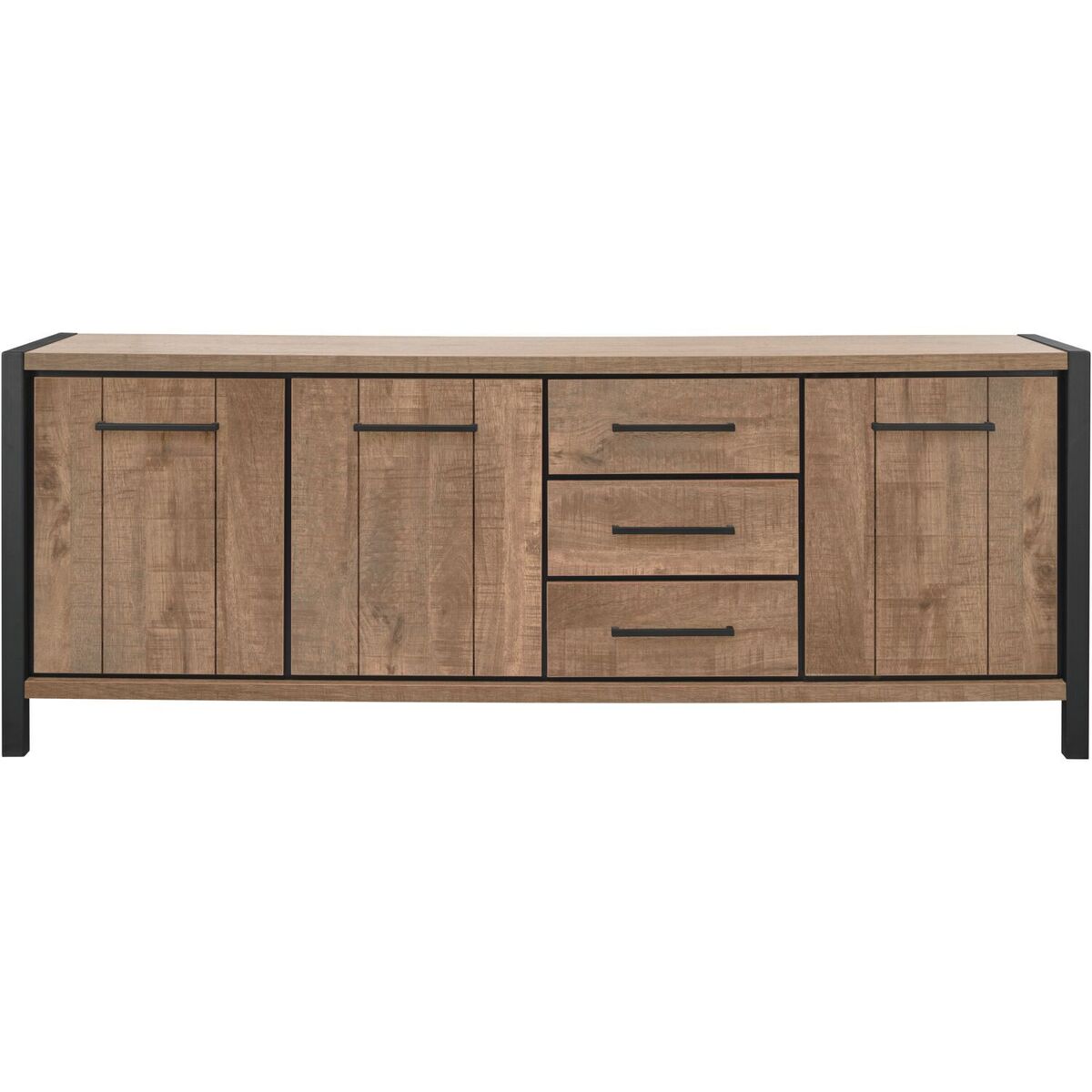 Dressoir Mantera - Bruin - Hout - Modern - Profijt Meubel