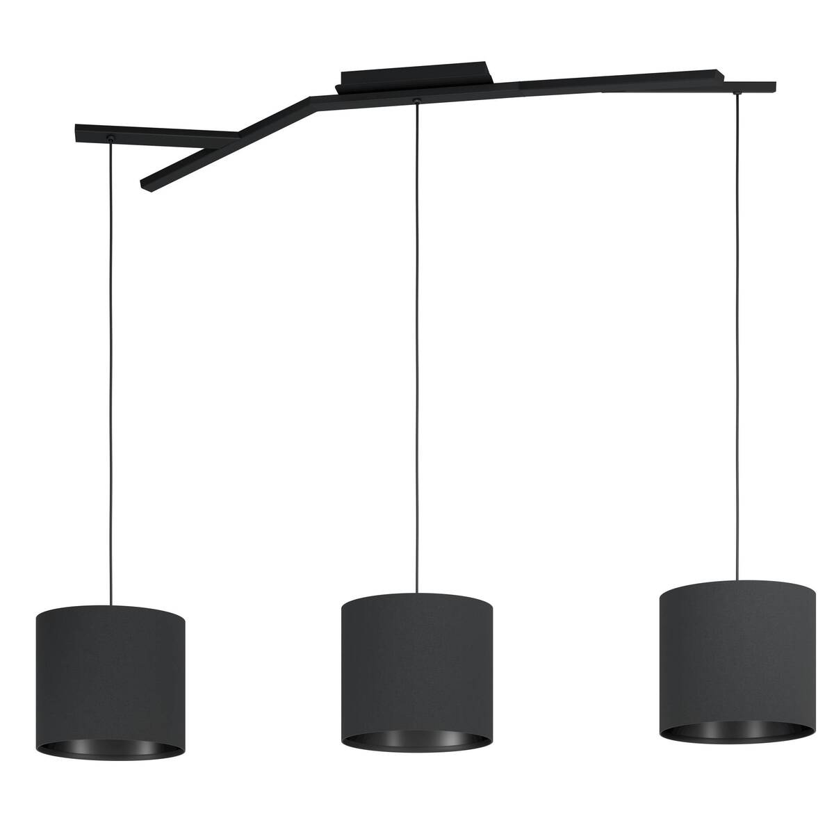 Hanglamp Balnario Zwart - Metaal - Eglo