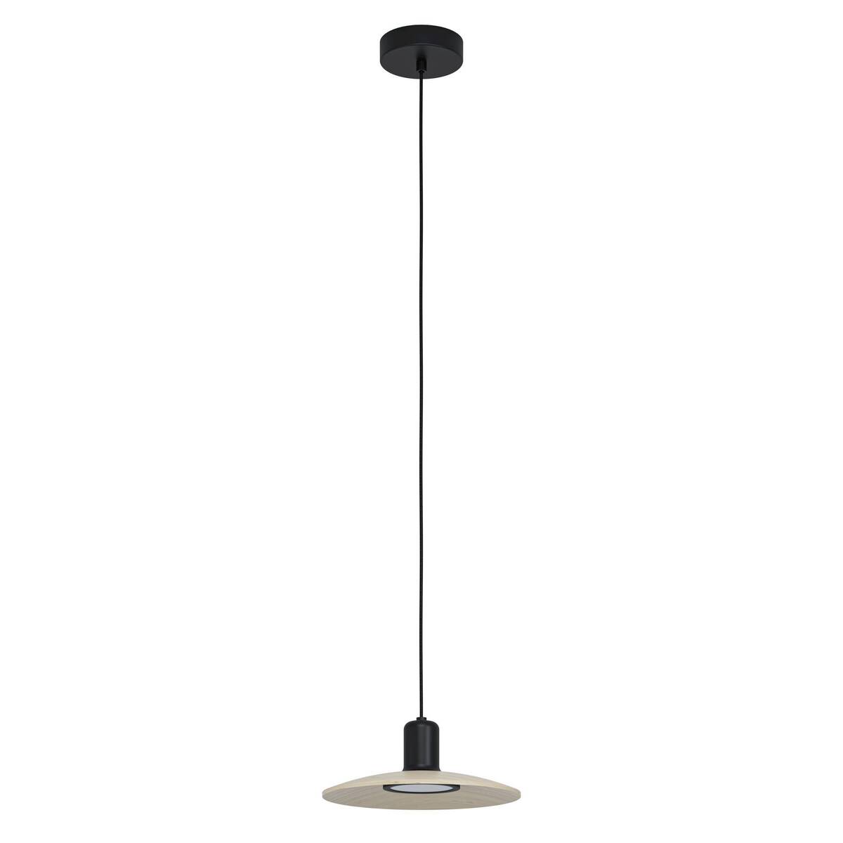 Hanglamp Mayazes Zwart - Metaal - Eglo